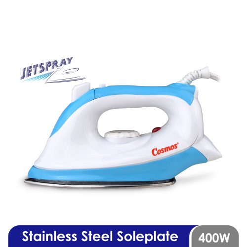 Cosmos CIS-438 - Electric Iron with Jetspray (Stainless Steel)