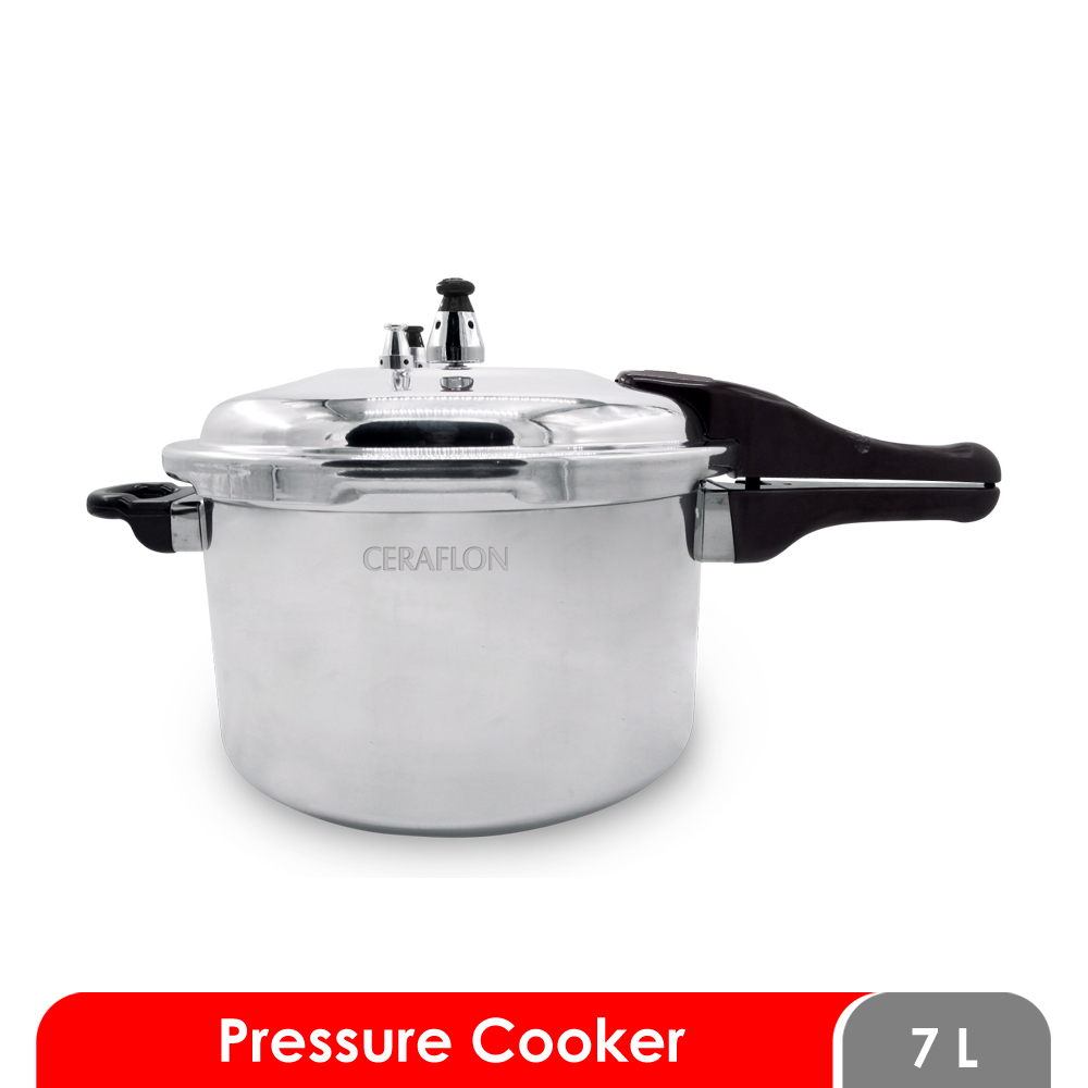 Cosmos CPC-07 AL - Alumunium Pressure Cooker - 7 Liter