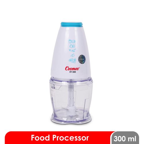 Cosmos FP-300 - Food Processor 300 ml Blue