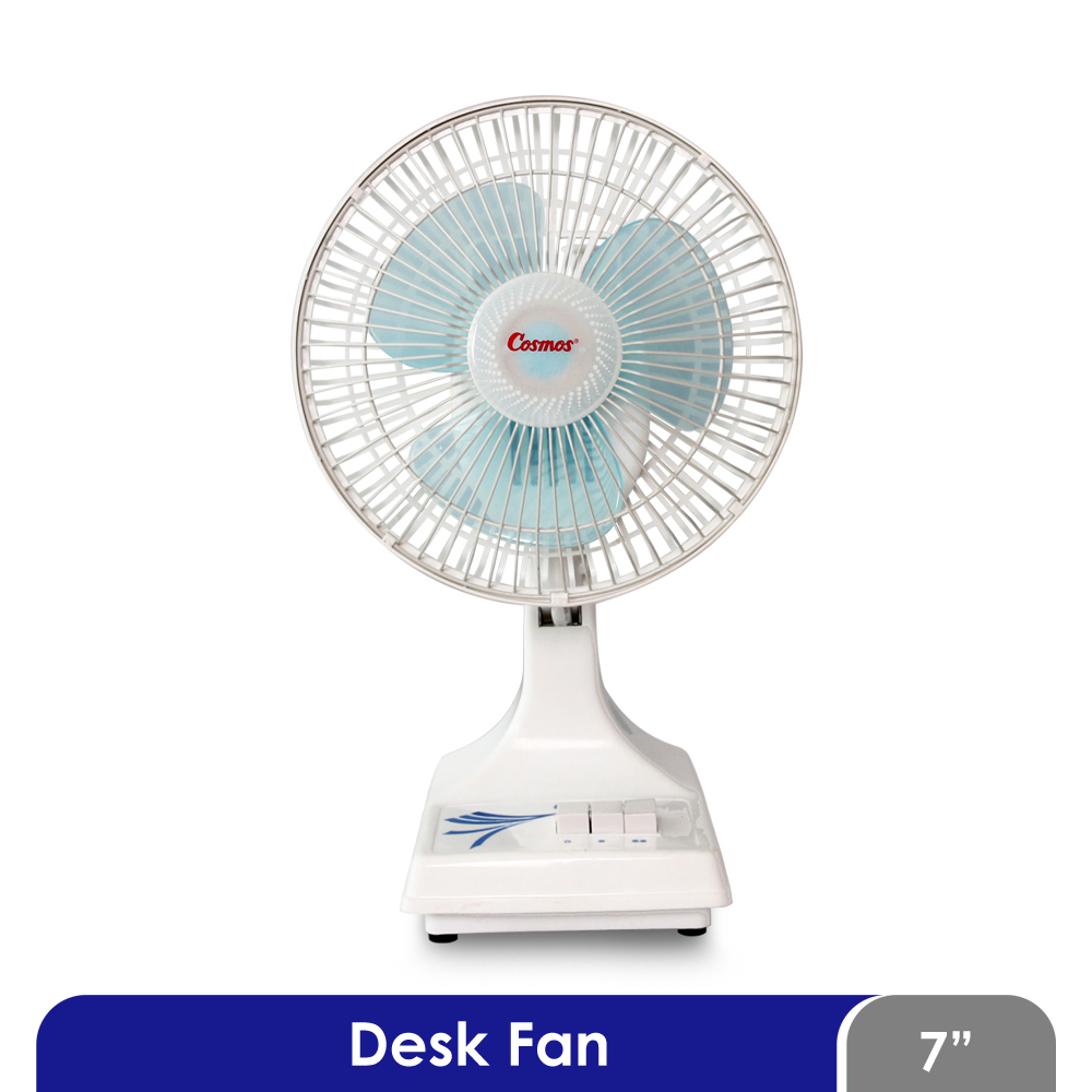ipas Angin Twino Meja & Dinding Cosmos 7-KV - Fan 2in1 7 inch (Desk & Wall)