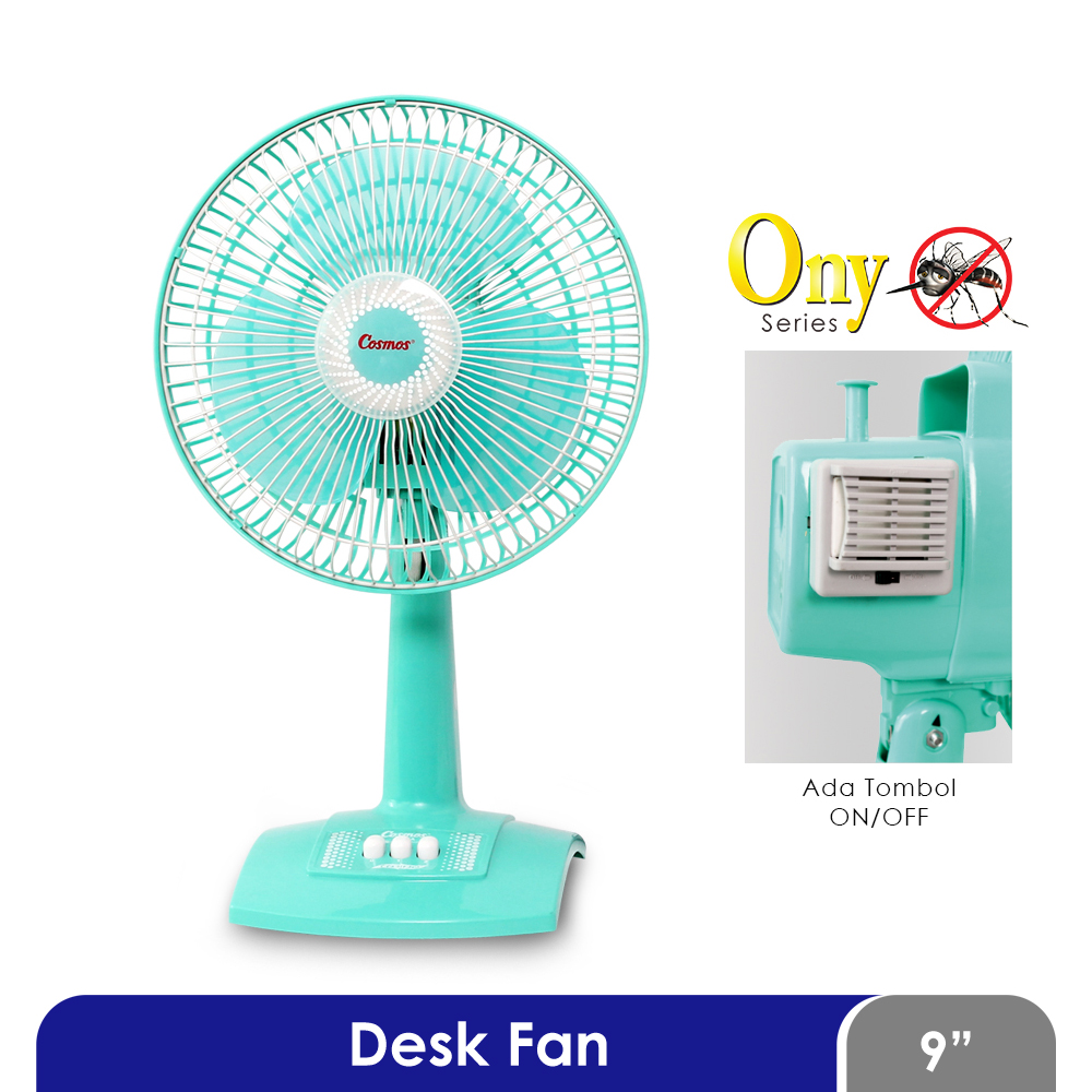 Kipas Angin Pengusir Nyamuk Meja dan Dinding Twino Cosmos 9-DNA ONY - Fan 2in1 9 inch (Desk & Wall) with Mosquito Repellent