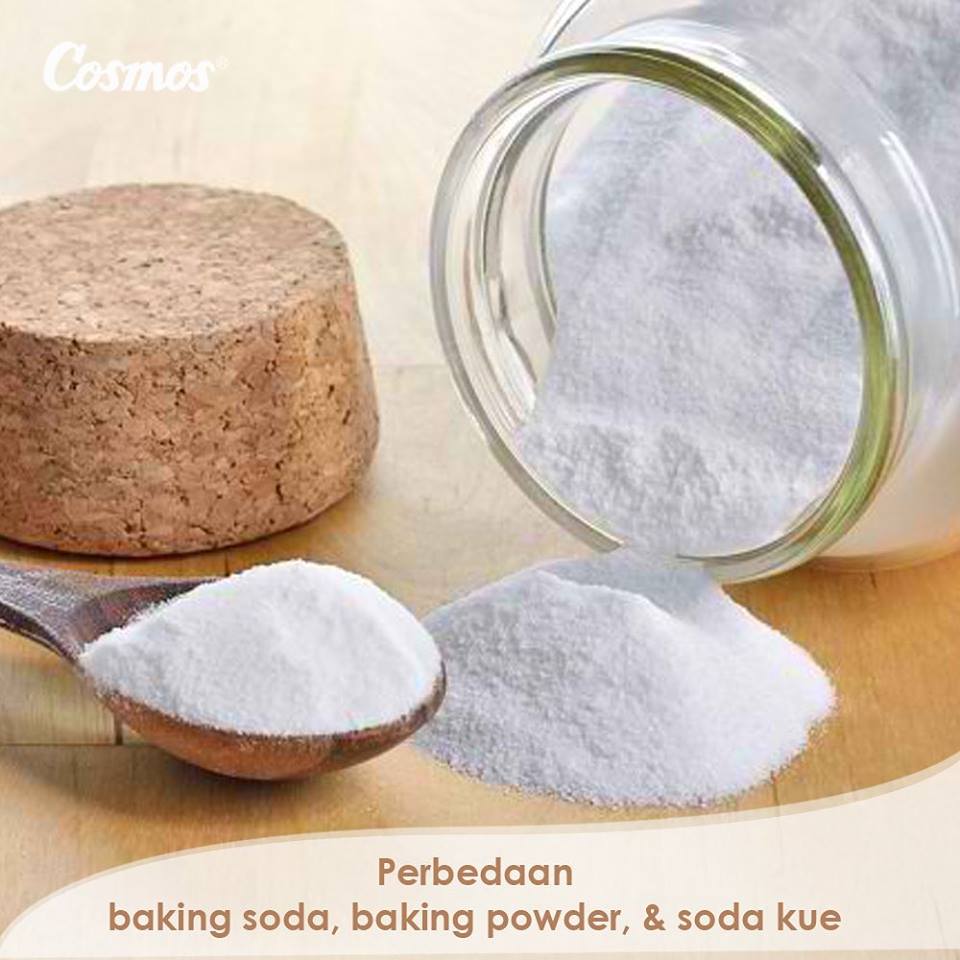 Perbedaan Baking Soda, Baking Powder, & Soda Kue