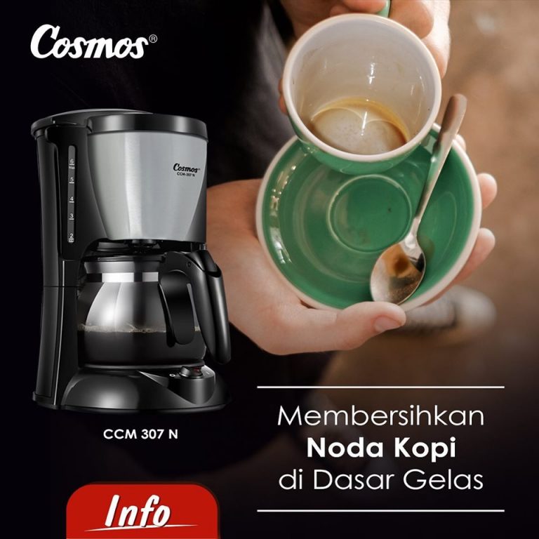 Tips Membersihkan Noda Kopi Di Dasar Gelas