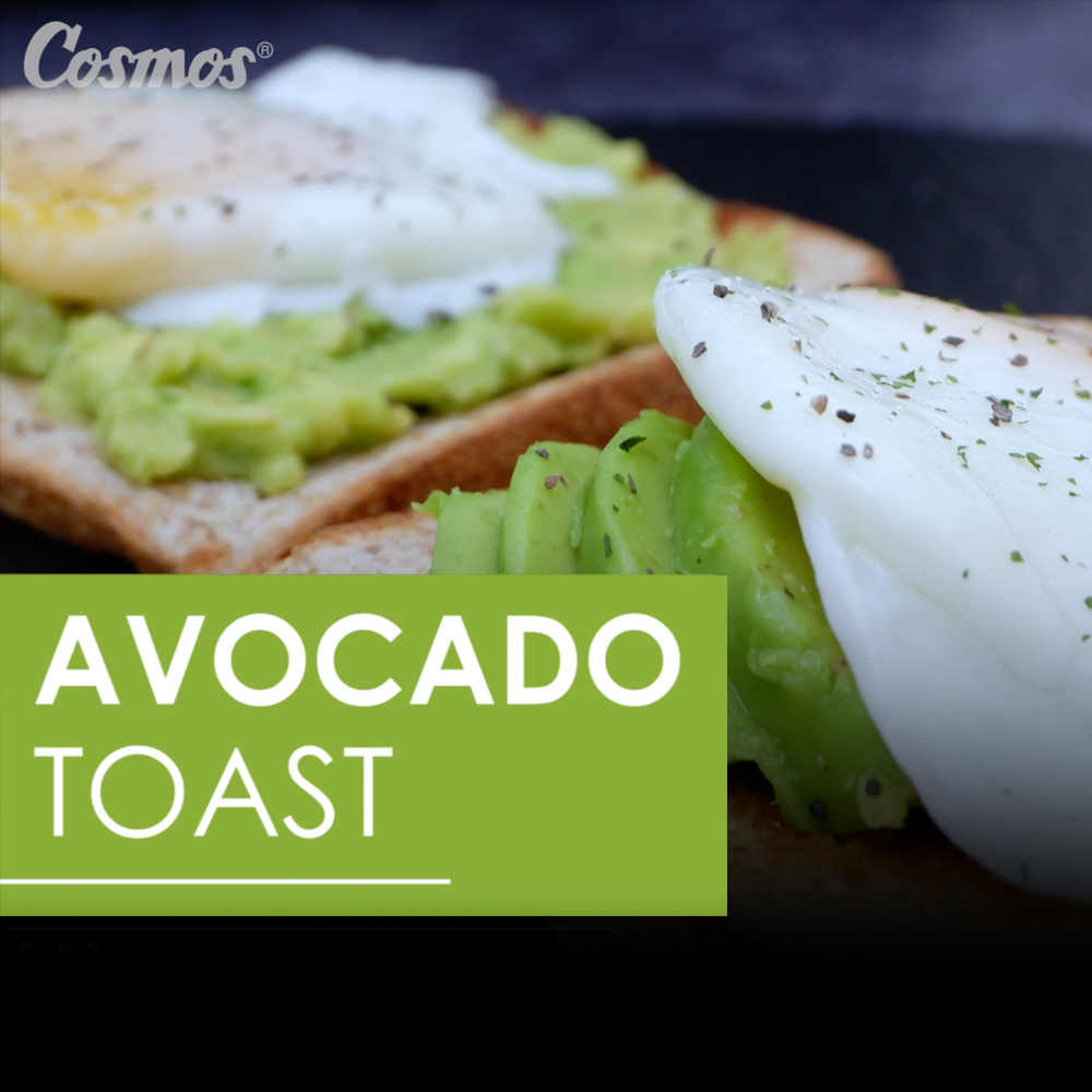 avocado toast resep sarapan sehat cosmos